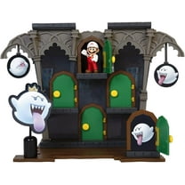 World of Nintendo Super Mario Deluxe Boo Mansion Playset