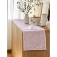 thumbnail image 5 of Table Runner 70 Inches Long for Kitchen Dining, Pink Branches Dresser Scarf Farmhouse, Dining Table Decorations for Wedding/Parties, Vintage Art Farmhouse 13 x 70 In, 5 of 8