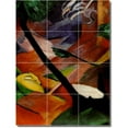 thumbnail image 1 of Ceramic Tile Mural-Franz Marc Abstract 11. 24" w x 32" h using (12) 8 x 8 ceramic tiles, 1 of 3