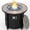 Gray, variant on TLGREEN 30" Propane Fire Pit Table with Lid and Blue Stone, 50,000 BTU Auto-Ignition Circular Gas Fire Pit for Outdoor