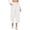 White, variant on EDFBUYKRS Female Women Pants Casual Women Pants Petite Women's Casual Elastic Waist Tapered Pants Trousers with Drawstring S