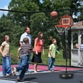 thumbnail image 4 of 2-in-1 Black Toddler Basketball Hoop Set with Dart Board and 6 Darts Included, 4 of 10