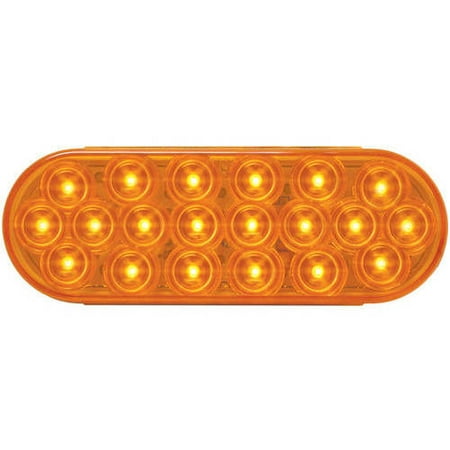 Grand General Red Oval Fleet 20 LED Stop/Turn/Tail Sealed Light ...
