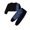 Blue, variant on Esaierr Kids Toddler Girls Spring Fall Sweatshirt 2PCS Outfit Long Sleeve Denim Splicing Tops and Sweatpants Sports Set for 1-6Y