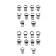thumbnail image 4 of Riwesomey 100 Uds gancho ganchos geométricos Hardware moderno anillo colgante hogar punto de cruz pintura al óleo foto pared Plata763 Semicírculo 2piezas, 4 of 6
