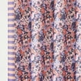 thumbnail image 3 of Lush Decor Alicia Camo Floral? Shower Curtain Single 72" W X 72" L Purple - Flower Bath Curtain - Purple Shower Curtain - Modern Bathroom Decor, 3 of 7