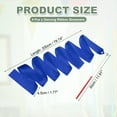 thumbnail image 2 of Uxcell 4 Pcs Dance Ribbons, 78.7 Inch Gymnastics Ribbon Streamers with Red Wand for Gymnastics Artistic, Sapphire Blue, 2 of 7