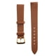 thumbnail image 1 of Correa de reloj con hebilla universal unisex Accesorio de correa de reloj de repuesto de cuero PU Marrón 16 mm / 0,63 pulgadas, 1 of 14