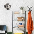 thumbnail image 4 of Yayeee 10" Wall Clock Battery Operated Quartz Round Silent Non-Ticking Home Decor, Gray Cute Cats, 4 of 6