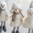 thumbnail image 2 of Noel 2022 Christmas Angel Plush Girls Pendant Christmas Tree Ornament Christmas Decoration for Home Xmas Gifts New Year 2023, 2 of 5