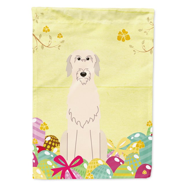 "Treasures BB6065GF Easter s Irish Wolfhound Flag Garden, pequeño, multicolor" Caroline's Treasures BB6065GF