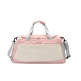 thumbnail image 2 of Byujiro Multifunctional Sports Duffle Bag, Large Capacity Gym Bag with Wet Dry Separation Pocket, Detachable Shoulder Strap Carry Tote, Versatile Handbag for Yoga, Swimming, Fitness Training, 2 of 6