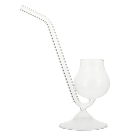 

NUOLUX 1 Pc Creative Cocktail Glass Useful Glass Red Wine Goblet (Transparent)
