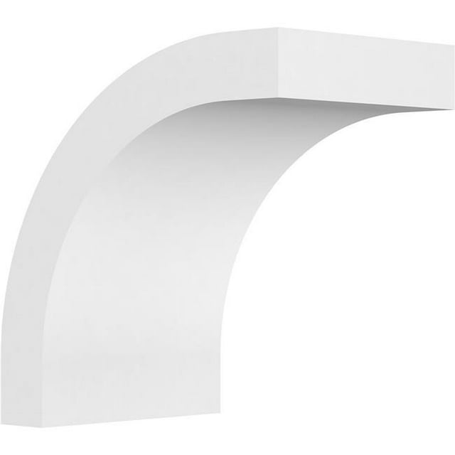 Ekena Millwork BRCP05X08X08HTG Standard Patrimoine Architectural Grade PVC Accolade - 5 x 8 x 8 Po.