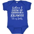 thumbnail image 3 of Inktastic Future Lawyer Like Daddy Boys or Girls Baby Bodysuit, 3 of 5