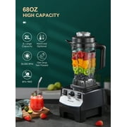 Counter Blender Smoothie Maker, 1450W Professional High Speed Blenders for Kitchen, 10 Speed Control, 68 oz BPA-Free Tritan Container, 8 Titanium Stainless Steel Blade for Ice/Soup/Nuts