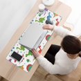 thumbnail image 3 of Long Mouse Pads for Desk,White Cartoon Dinosaurs Stars Pattern Desk Mats on Top Of Desks, Desk Mouse Pad Extra Large with 3mm Non-Slip Base and Stitched Edge for Gaming,Office,Work,Home 31.5"x11.8", 3 of 6