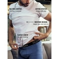 thumbnail image 4 of Gildan Men's Short Sleeve Cotton Stretch Crew T-Shirts up to 2XL, 3-Pack, 4 of 7