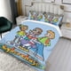 thumbnail image 3 of Ciberperseguimiento Conjunto de sábanas temático, trío de piezas, cómodo y amigable con la piel, diseño único, regalo de decoración para el hogar para familiares, amigos y fans, 90 cm * 190 cm, 3 of 6