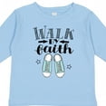 thumbnail image 4 of Inktastic Walk by Faith Quote Boys or Girls Long Sleeve Toddler T-Shirt, 4 of 5