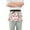 Beautiful Cherry Fruits, variant on Beautiful Cherry Fruits Server Apron with 3 Pockets Waterproof Waitress Waist Short Apron for Man Woman 12 Inches