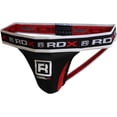 thumbnail image 4 of RDX MMA Abdo Guard Groin Cup Jock Strap Boxing Adult Abdominal Protector Black, 4 of 7
