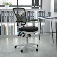 thumbnail image 3 of Flash Furniture Nicholas Ergonomic Mid-Back Swivel Office and Gaming Chair, Black, 3 of 16