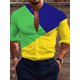 thumbnail image 1 of Nueva camisa de lujo para hombre con patrón impreso en 3D (tela de fibra de bambú) , camisa cómoda de moda para hombre, casual, de talla grande, 1 of 6