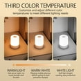 thumbnail image 3 of Rechargeable Touch Bedside Night Light, Wireless Eye-Protection Lamp, 3 of 8