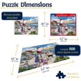 thumbnail image 2 of White Mountain Puzzles Lighthouse Beach - Rompecabezas de 500 piezas, 2 of 5