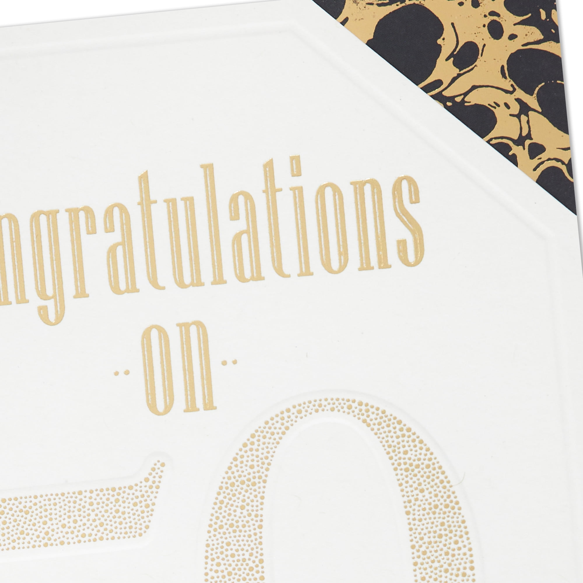 Hallmark 50th Anniversary Card (Happiness and Pride, Side by Side)