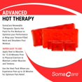 thumbnail image 2 of SomaCare Sport & Back Hot Pack - Pain Relief, Reusable for Neck, Shoulders & Joint Pain, Ease to Use, Click to Activate, Advanced Hot Therapy - Muscle Recovery, for Knee, Cramps, Post & Pre Workout, 2 of 6