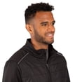 thumbnail image 3 of Trespass - Chaqueta Acolchada Reid Activo para Hombre (Negro), 3 of 5
