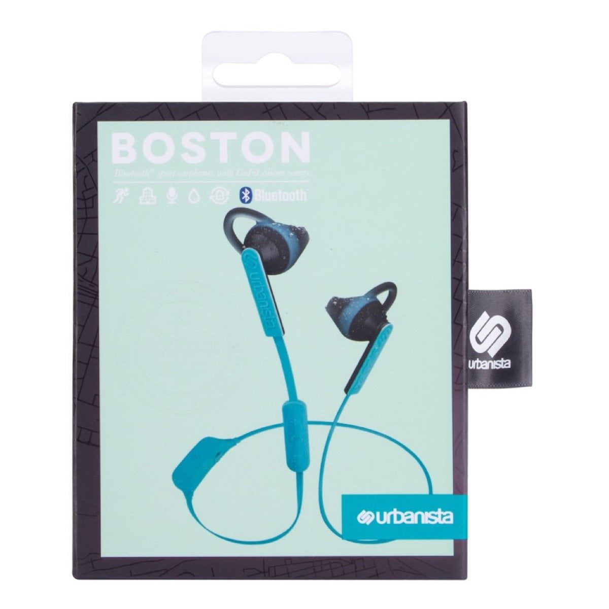 Urbanista Boston Wireless Bluetooth Sport Earphones with Mic and Volume Control Walmart