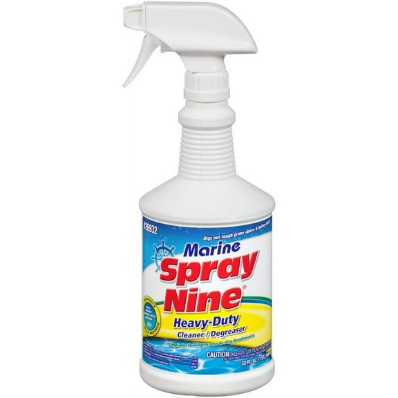 Spray Nine 8702243 32 oz Marine No Scent Cleaner & Disinfectant Spray