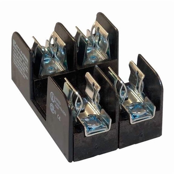 Mersen Fuse Block,0 to 30A,K5/H,2 Pole 20327