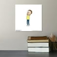 thumbnail image 3 of Gallery Pops Cartoon Network Rick and Morty - Full Body Morty Wall Art, Unframed Version, 12" x 12", 3 of 5