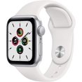 thumbnail image 1 of Refurbished Apple Watch SE (2020) 1st Gen 44mm A2352 (GPS Only, No Cellular) Silver (Grade A+), 1 of 3