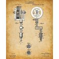 thumbnail image 4 of Original Tattoo Machine Patent Art Prints - Set of Four Photos (8x10) Unframed - Great Gift for Tattoo Artists, Parlors, Ink Fans, 4 of 6
