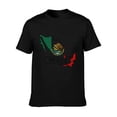 thumbnail image 5 of T-shirt Mexico Map Outline  Soft Cotton Adult Heat-Transfer Graphic T-Shirt - 180g Breathable Fabric, Unisex Summer Casual Wear with Durable Heat-Printed Design, 5 of 10