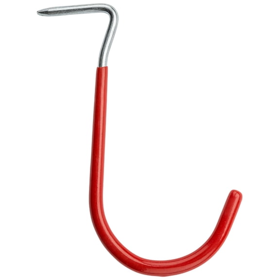 National Hardware 7179666 2 x 0.5 in. Storage Curved Drive Hooks - Vinyl Coat