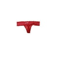 thumbnail image 2 of B.Temptd Tango Red Lace Kiss Thong S, 2 of 3
