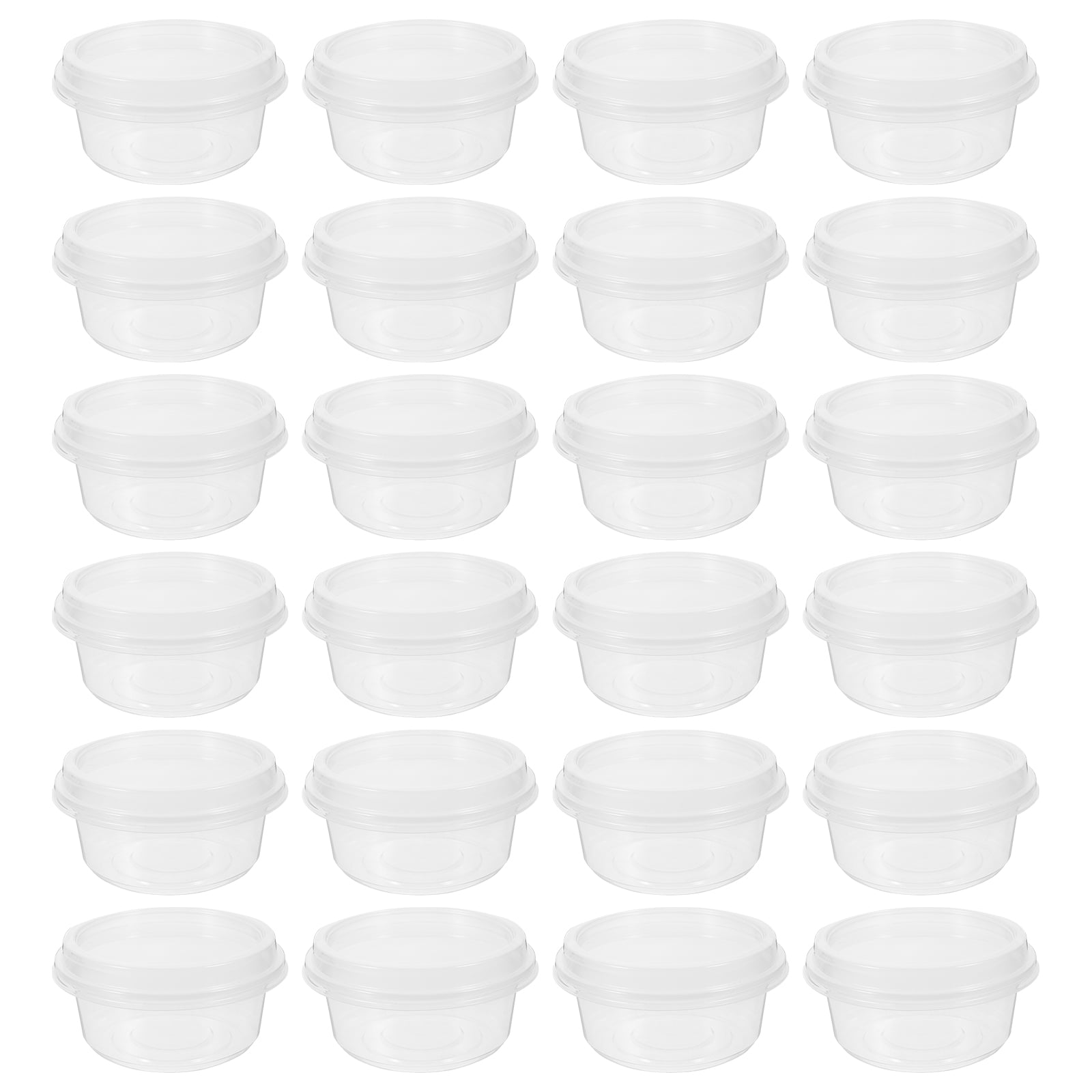 Canaan 50-Pack Large Disposable Bowls with Lids Large Paper Bowls with Lids  Salad Bowls Disposable Food Containers Hot Or Cold Dish To Go Packaging