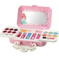 thumbnail image 1 of YOPTOP Kids Cosmetic Set Make Up Toys Kit Portable Baby Children Cosmetics Beauty Mini Box Infant Girl Play House Makeup Toys Princess Make Up Set Realistic Makeup Toy Gifts for Kids Infant Girl, 1 of 11