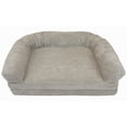 thumbnail image 4 of Precious Tails Chenille Round Sofa Fold Out Orthopedic Dog Bed, 4 of 8