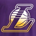 thumbnail image 4 of Men's Purple Los Angeles Lakers Gradient Logo T-Shirt, 4 of 4
