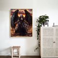 thumbnail image 4 of Pintura al óleo Hell Angel por números, cuadro sin marco pintado a mano, kit de adorno para el hogar Likrtyny Oficina Multiescena Multifunción, 4 of 9