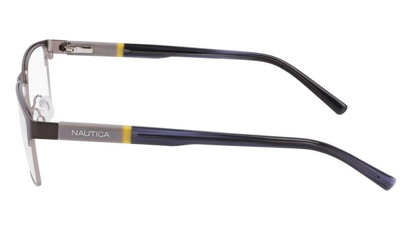 New Nautica N-7334 030 Matte Gunmetal Eyeglasses 53/16/145 Nautica Men main image 3