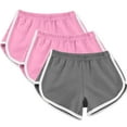 thumbnail image 2 of Wlynlyn 3PC Running Shorts for Womens Low Waisted Yoga Shorts Lightweight Workout Athletic Gym Shorts, 2 of 8