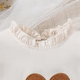 thumbnail image 7 of Toddler Baby Girl Fall Winter Long Sleeve Outfits Pullover & Plaid Pants Sets 6-12 Months 12-24 Months 2t 3t 4t 5t 6t 7t 8t 9t Children Brown 6-9 Months, 7 of 7